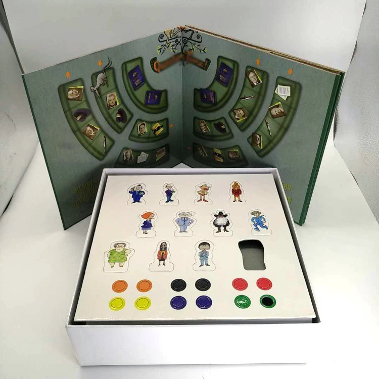 Board game maker custom family arabic board game ludo game with cards,spinner and other accessories