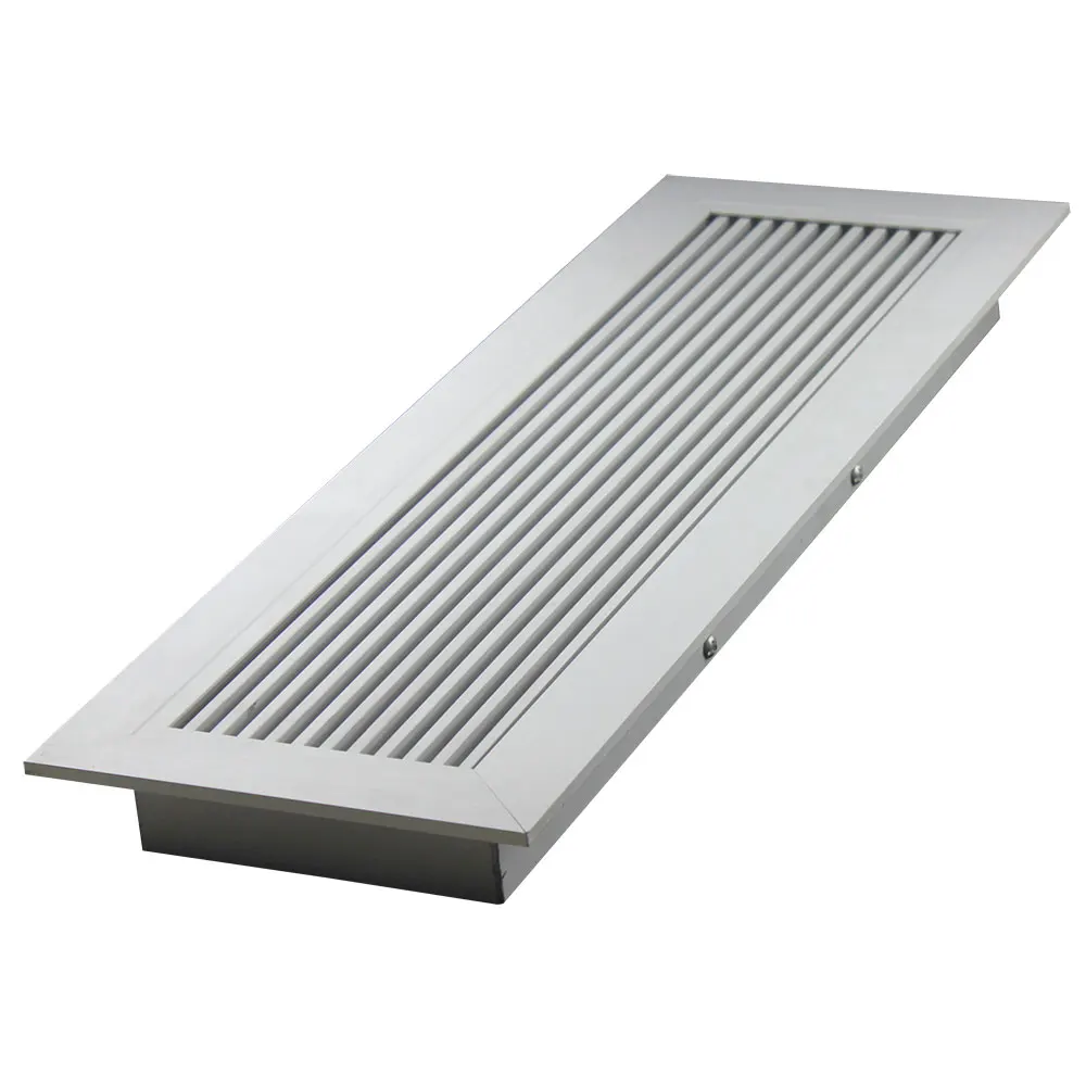 
Aluminum floor ventilation cover grilles anodized floor vent for hvac system 