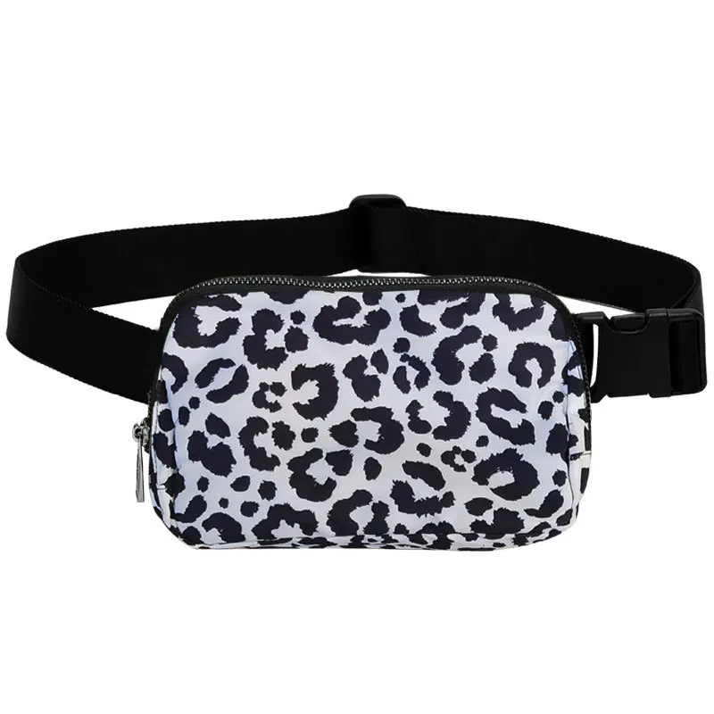 SG0347 Hot Selling 46 colors premium quality Mini nylon Fanny Pack Everywhere Women belt loop bag