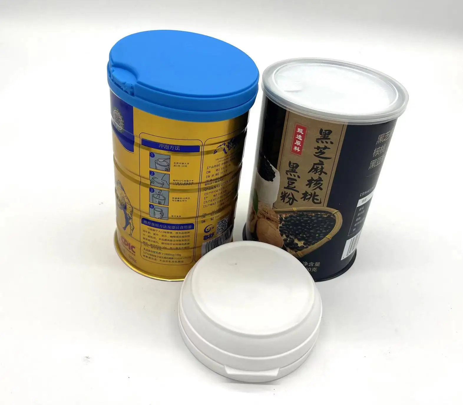 Customized tomato paste tin can coffee bean food tin can Baby Formula Food empty metal can