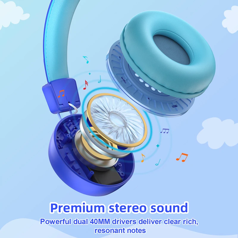 Новое поступление детские игровые наушники Bee с Bluetooth 5 0 игровая гарнитура