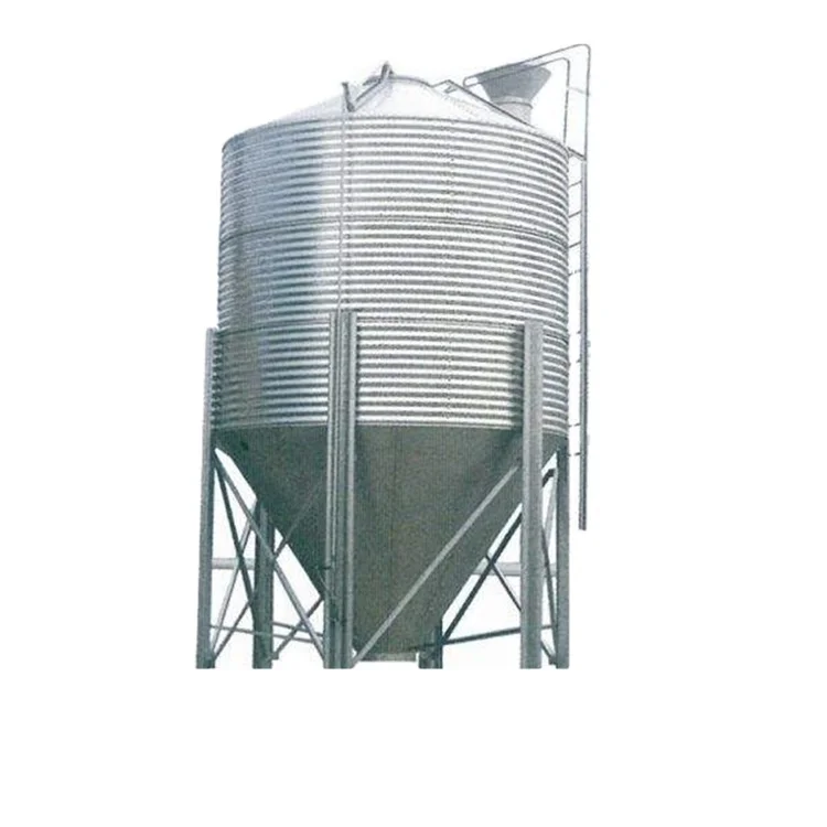 poultry factory equipment feed storage bin silo