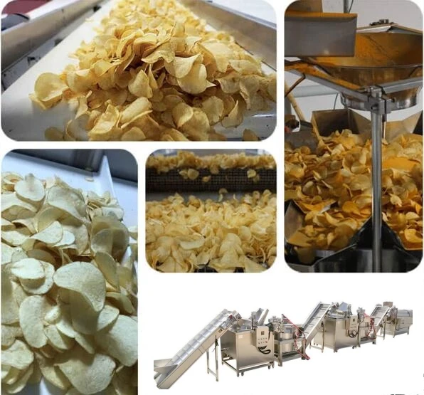 15~20kg/hr Small Scale Making Fried Potato Crisp Chips Flakes Maker Machine Complete Production Line Turkey Plant for sale