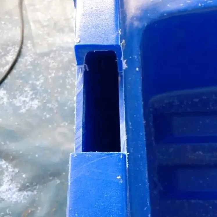 Plastic boat double-decker fishing boat single-double boat widened and thickened double-layer