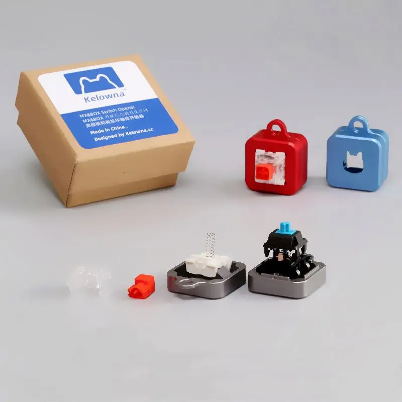 Kelowna Gateron 3 5 Pins CNC Алюминиевый металлический MX Переключатель Outemu тестер Жидкость для снятия открывалка механической