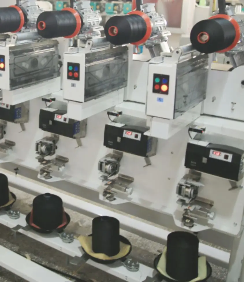 electronic digital control display KC212 yarn winder winding motor rewinding manual bobbin take-up machine