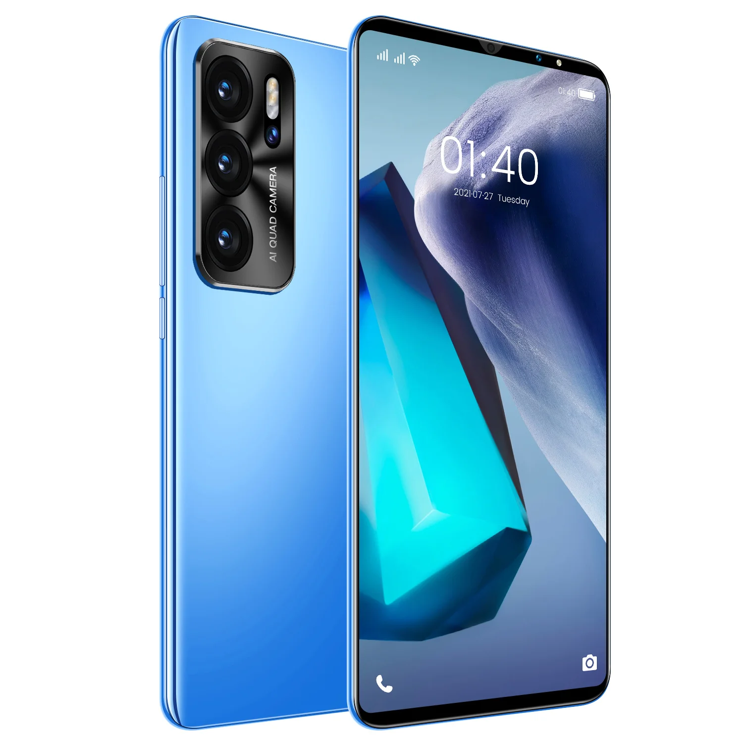 A18 5.0Inch HD+ 5600nah battery mobile phones with 8GB 12GB 16GB 512GB  Android smartphone With stylus Support 4G 5G new