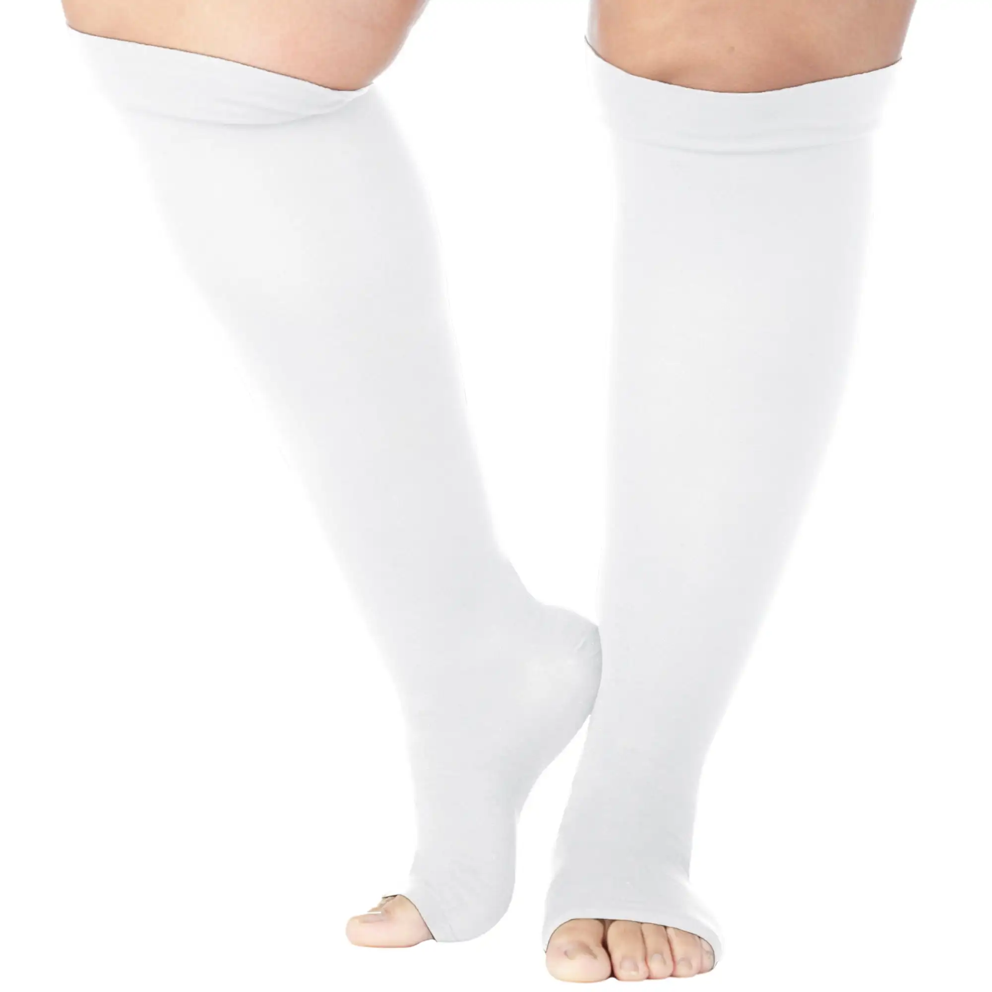 Medical Sports Knee high open toe Compression Stocking