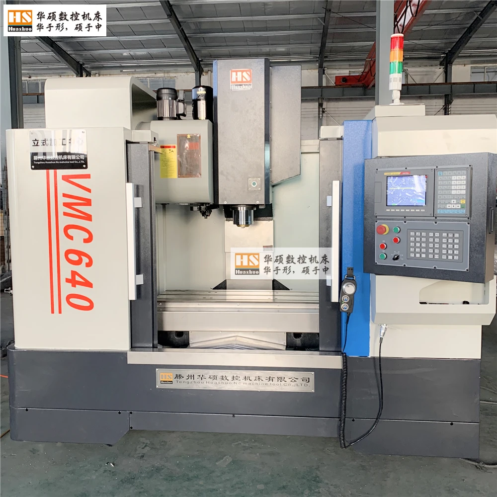 vmc640 High precision metal processing Fanuc cnc controller cnc machining center