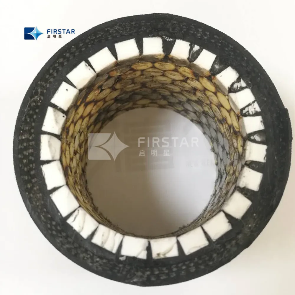 Глиноземный керамический желоб, керамический резиновый композитный вкладыш, резиновый шланг с керамическим покрытием