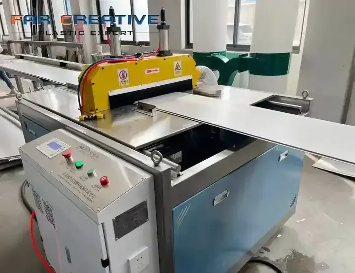 FAR CREATIVE Multi Function WPC Exterior Strips Outdoor Decking Wood Plastic Compound Wall Panel Making Machine