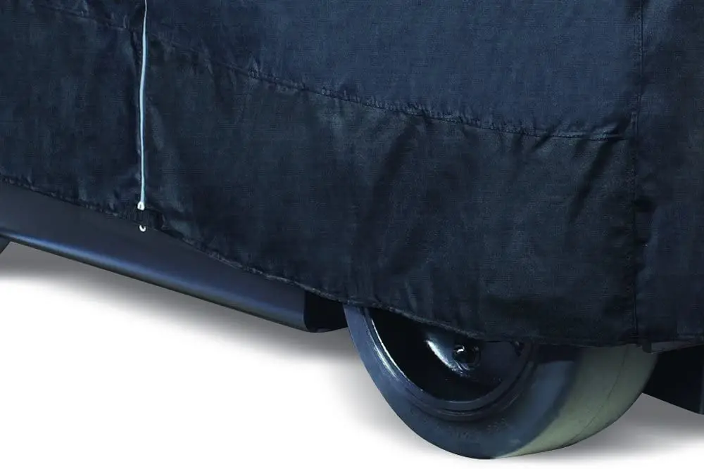 Heavy-duty waterproof forklift cover, anti-ultraviolet, easy to use zipper storage cover, customized