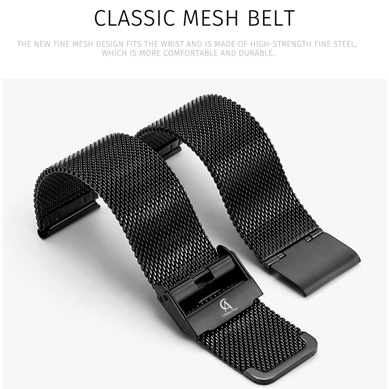 Cristiano Aillen CA0838 Hot Selling Minimalist Business No Blue Glass  Automatic calendar Men Wrist Watch