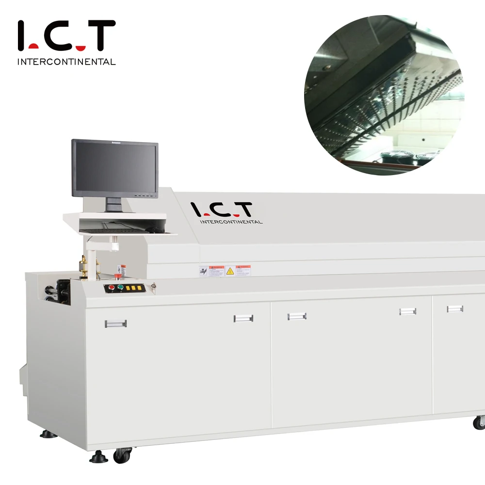 SMT Production Line Equipment Reflow Oven Automatic SMD Manufacturer with Best Price