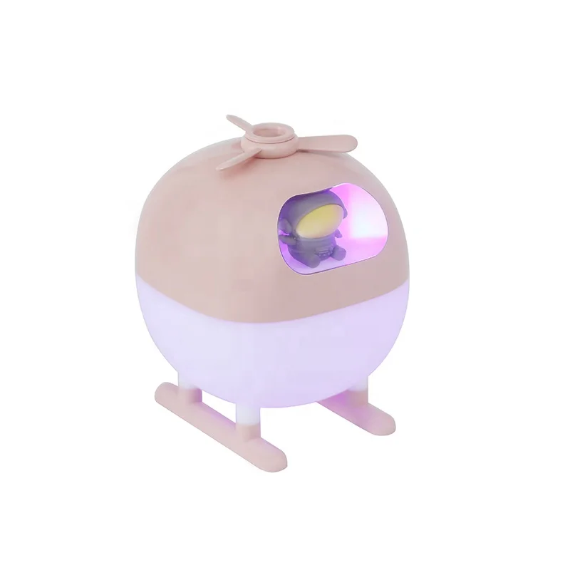 220ML Small Cool Mist Humidifier USB Personal Desktop Humidifier for Baby Bedroom Travel Office Home
