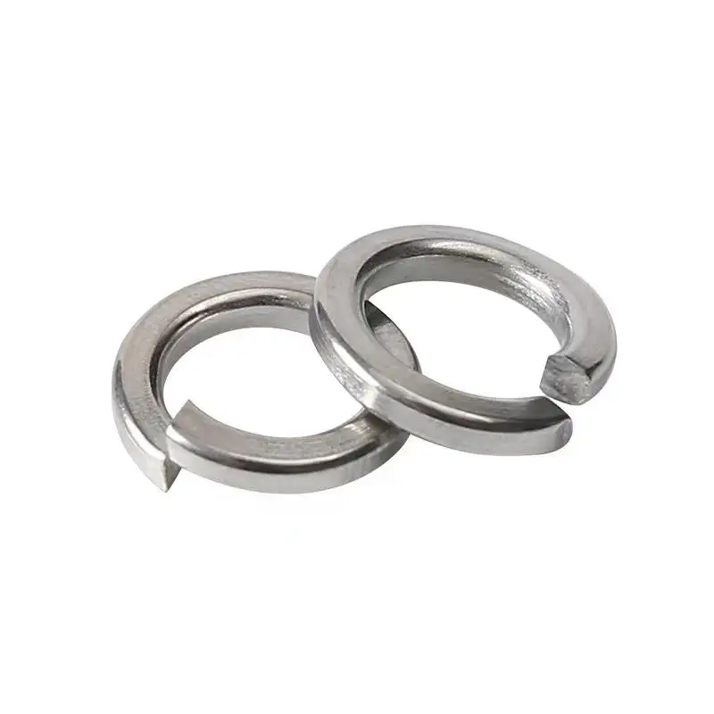 Din127 Stainless Steel 304 Spring Helical Split Ring Lock Washer M20 M24 Metric Spring Lock Washer Spacers Shim Parts