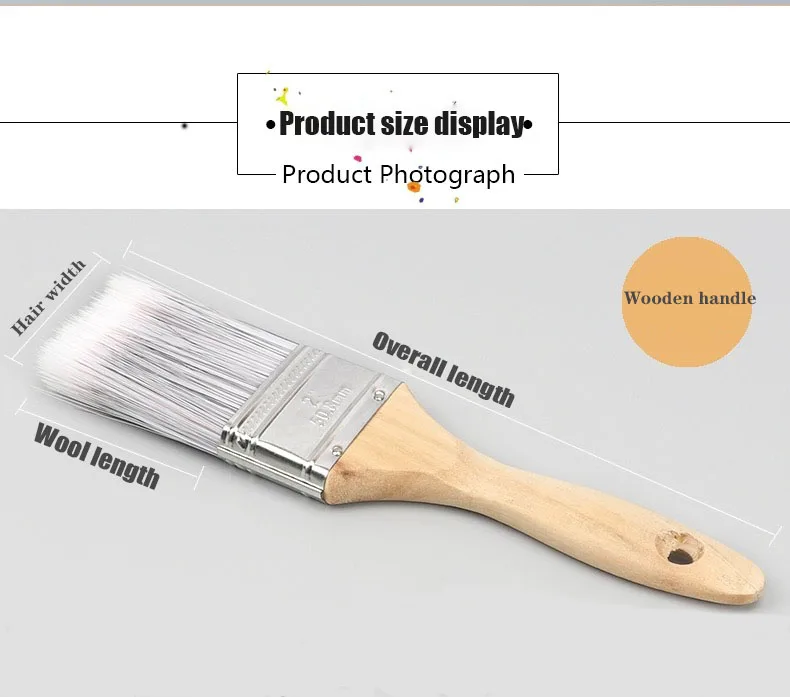 Nylon Cleaning Paint Brush
