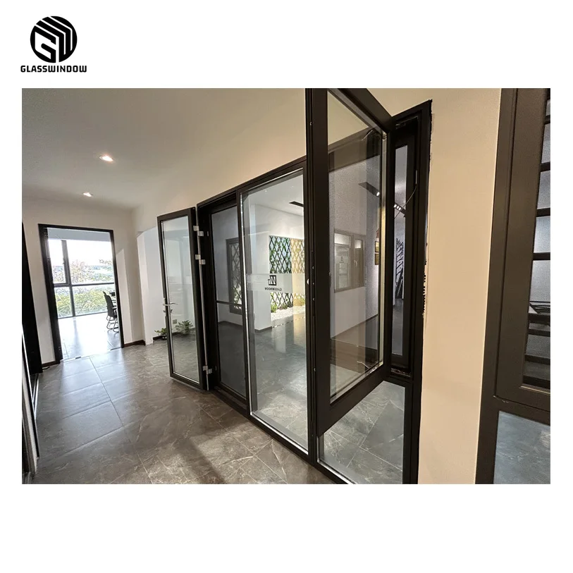 Doors Windows Latest Design Steel Opening Tilt and Turn Aluminium Casement Window Factory Cheap Price Right Pvc Swing Aluminum