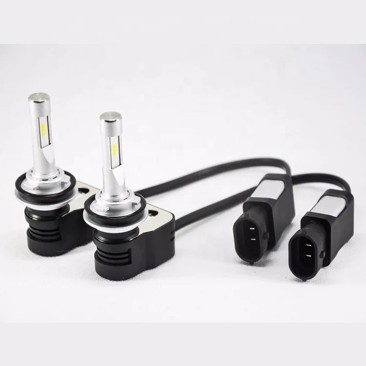Low cost T5 LED Headlight bulbs h11 60w 8400lm h1 h3 h4 h7 9005 9006 9012 12v led 6000k for vehicles