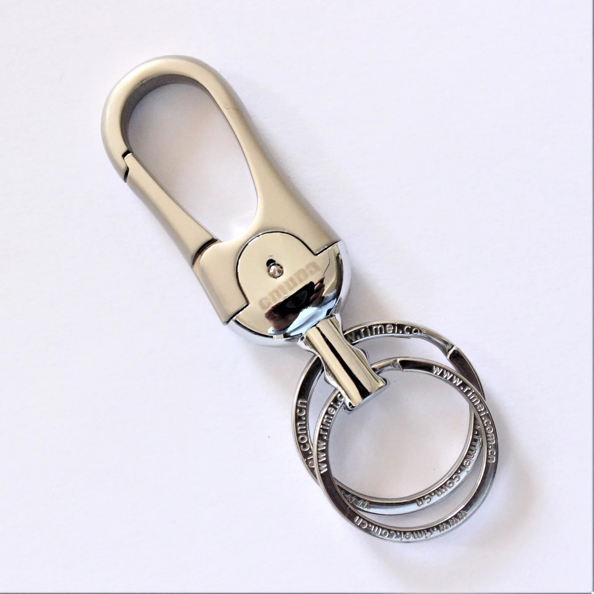 OMUDA key-chain hooks key holder organizer hardware double rings simple design durable key rings