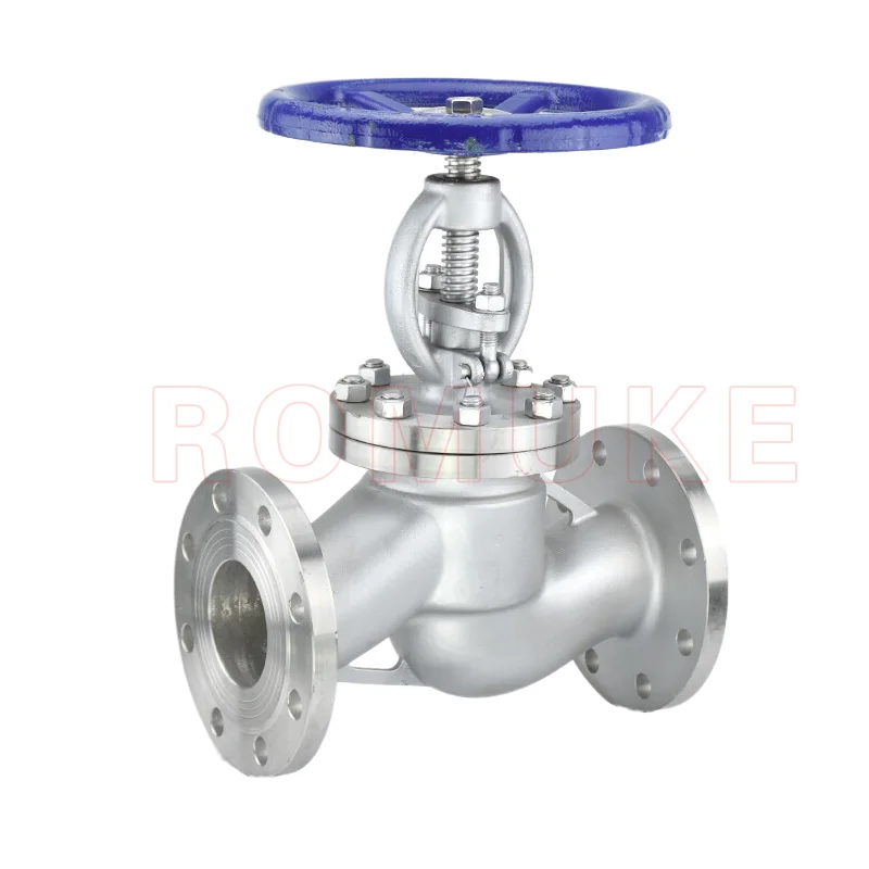 J41W-16P   GB Standard Stainless Steel CF8 CF3 CF8M CF3M Flange Manual Globe Valve