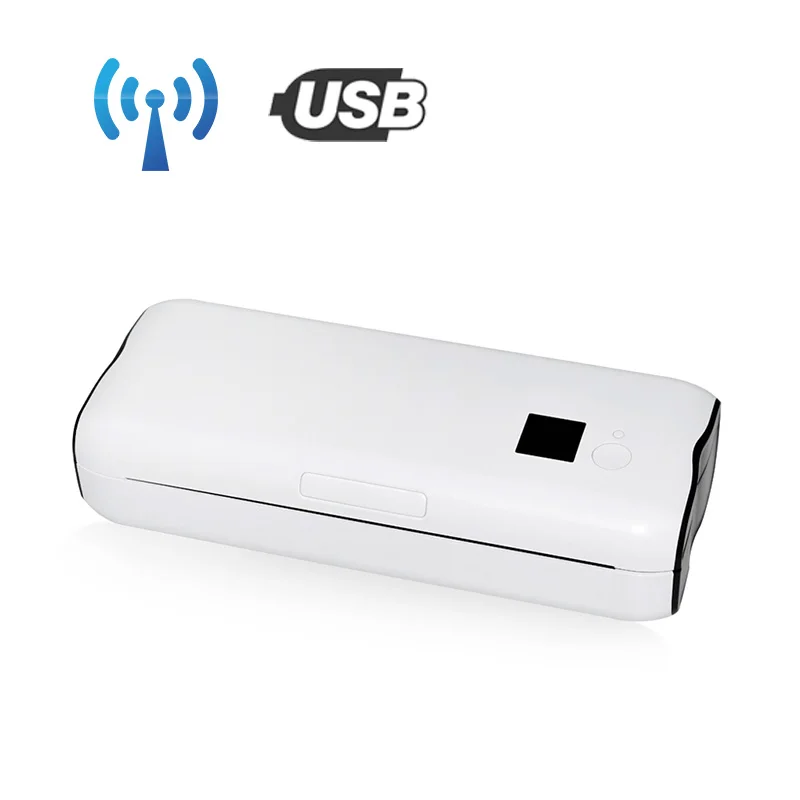 210mm chargeable a4 small thermal printer machine