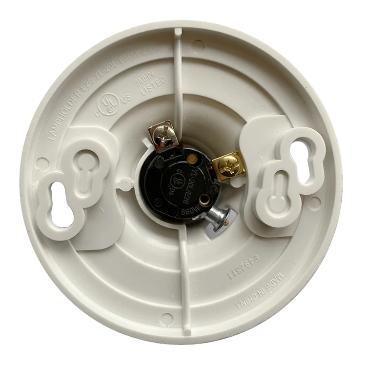 Mounting Plates Cord Bakelite Lamp holder with zipper