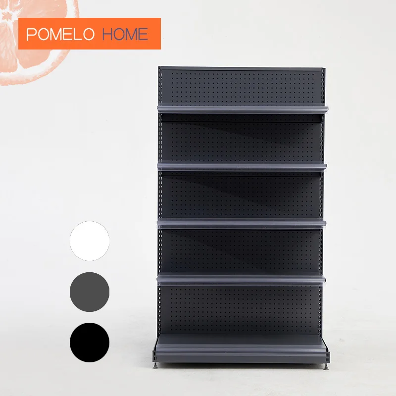 Pomelohome  storage wallamp shelving 5 shelves unit metal kitchen storage rack