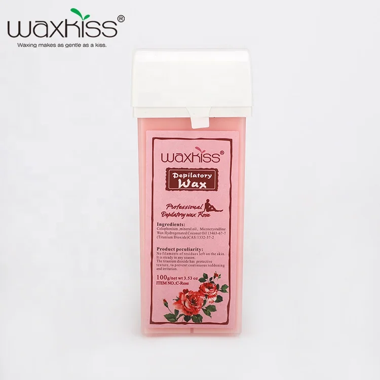 On sale lavender scent depilatory soft wax aloe scent soft wax roll on refilled cartridge Wax Roll On