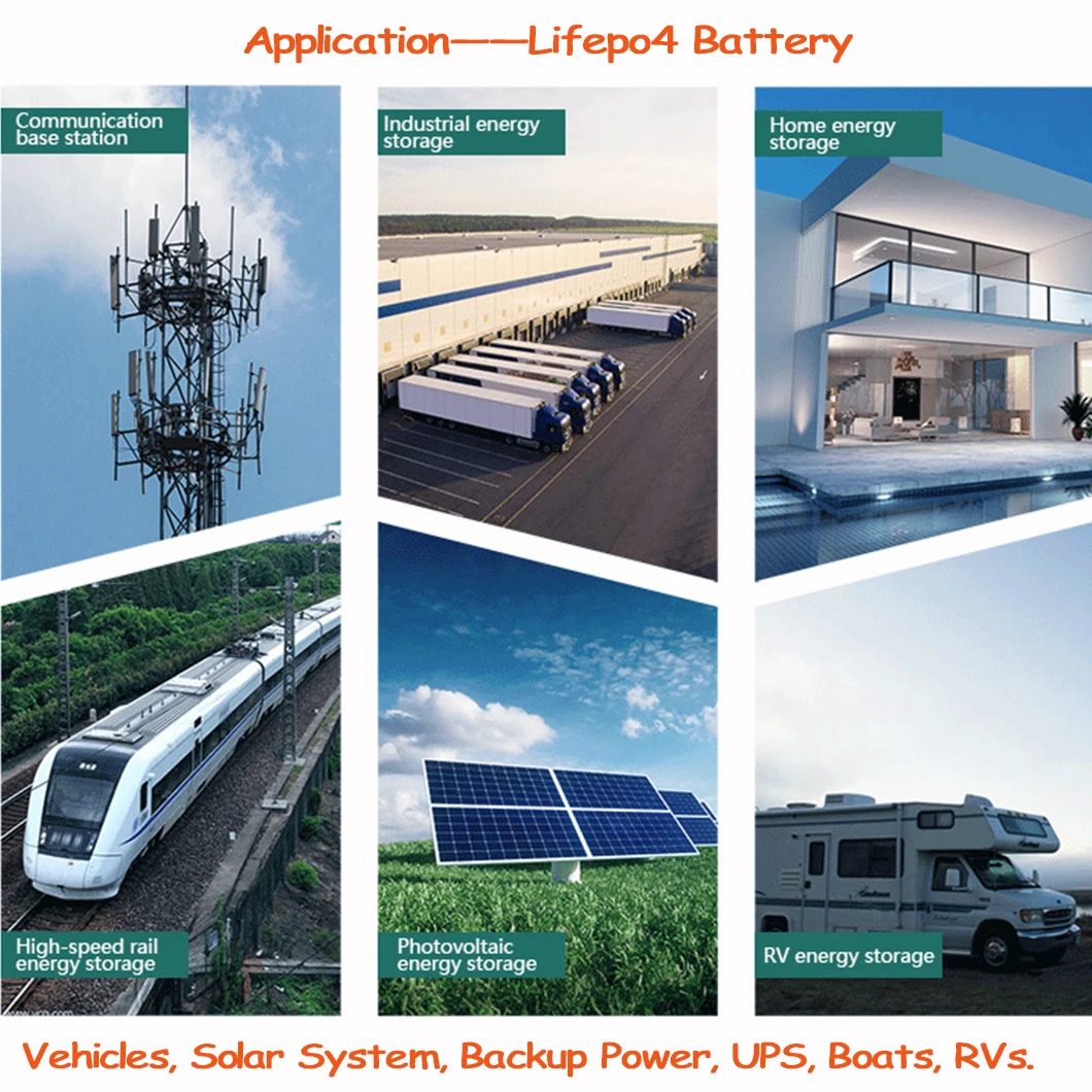 20AH 12.8V 100Ah 150Ah 200Ah 300Ah Battery Rechargeable Built-In Bms Lifepo4 Lithium Ion For Home/Car/Camper Van/Rv Battery