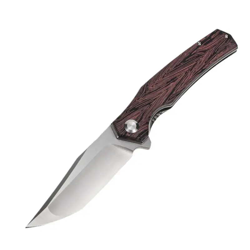 New Product Customized Outdoor Portable Pocket Outdoor Hunting Survival Folding Camping Knife