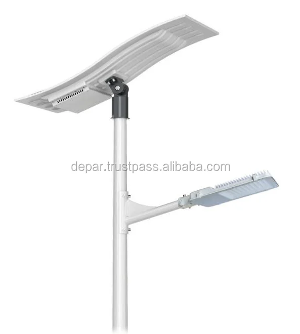 30W солнечный уличный свет 6m стойка для улицы периметра стоянка сад Отдых освещения 12/24V Африки и Ближнего Востока