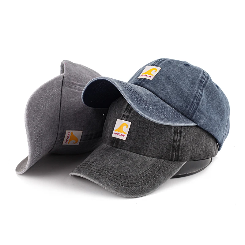 wholesale Unisex Washed Twill Cotton Baseball Cap Vintage Adjustable Dad Hat