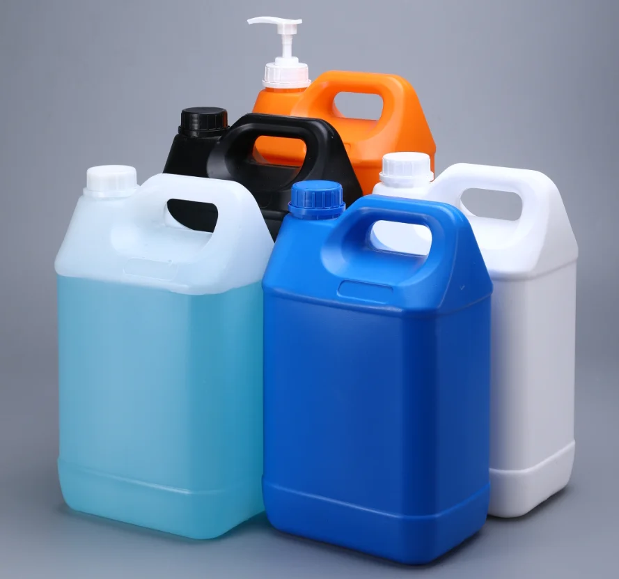1 Gallon Plastic Barrel Jerry Can For Chemical Water Detergent Automotive lubricant Storage Package
