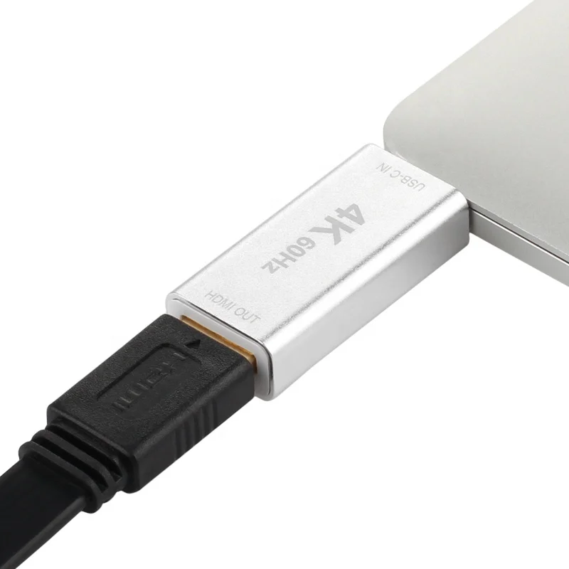 ULT-unite USB 3.1 Type C Male To HDMI Female Converter 4K 60Hz USB Type-C to HDMI Adapter