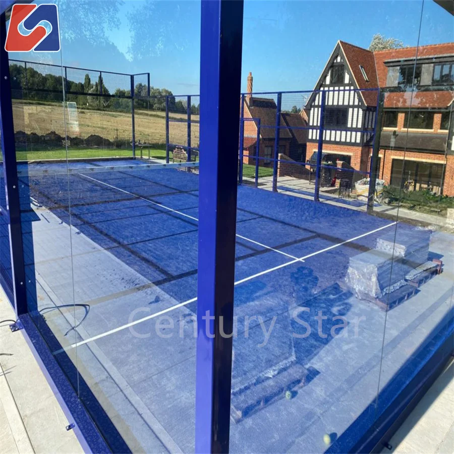 Padel Court Manufacturer New Design Product Portable Outdoor Tennis Court