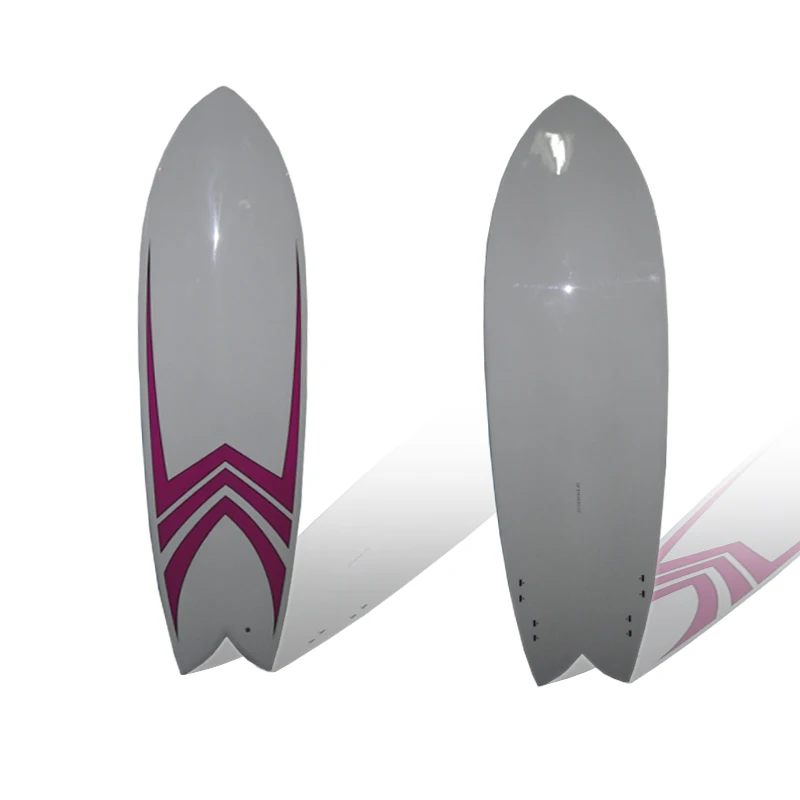 PU Polyurethane Resin Fiberglass Surf Board High Impact Resistant Water Jet Surfboard Customized wooden surfboard