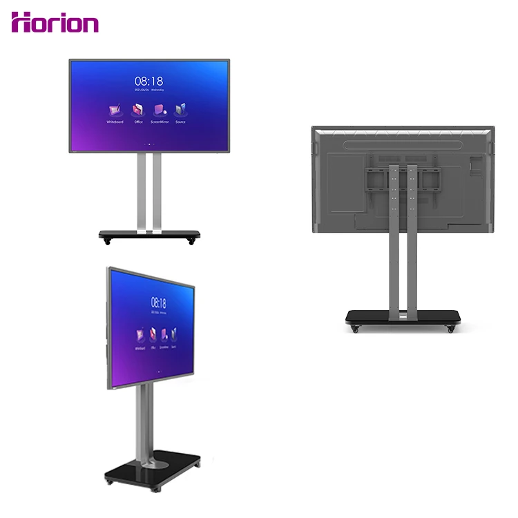 video conference equipment interactive table lcd monitor stand conference room video conference system