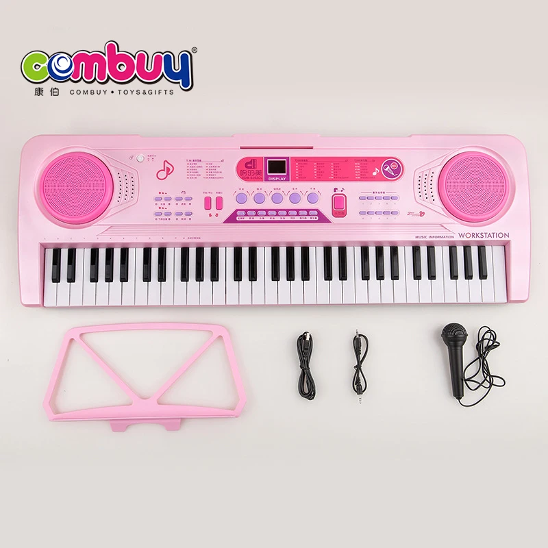 Игрушка электронная арфа орган Музыка клавиатура 61 Ключи с