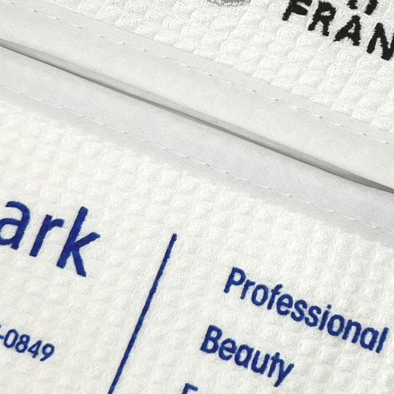 Customized cotton walf  embroidery head band for promotion