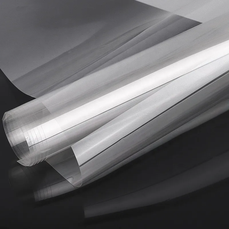 1.52M X 30M Security Window Film Roll 2mil 4mil 8mil 12mil Transparent Security Tint Window Film Safety Glass Film