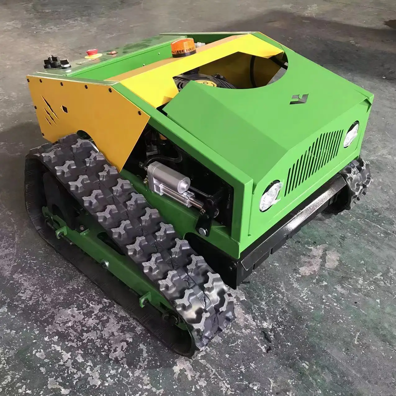 Remote control remote start stop lawn mower HS500/gasoline lawn mower