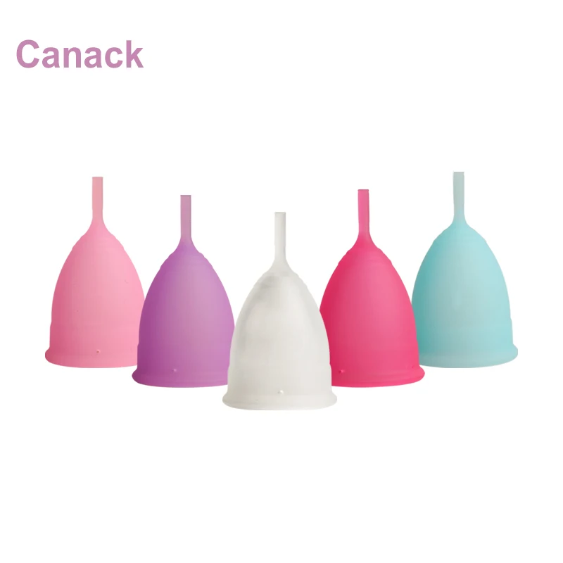 Custom Hygiene Feminine Menstruation Medical Silicone Menstrual Cups