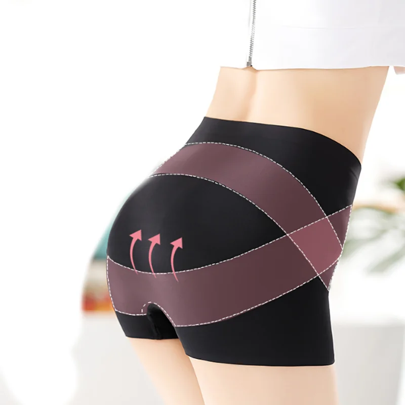 Double Cross Body Shaper Slim Waist Breathable Mesh High Waist Shapewear Panties slimming pants