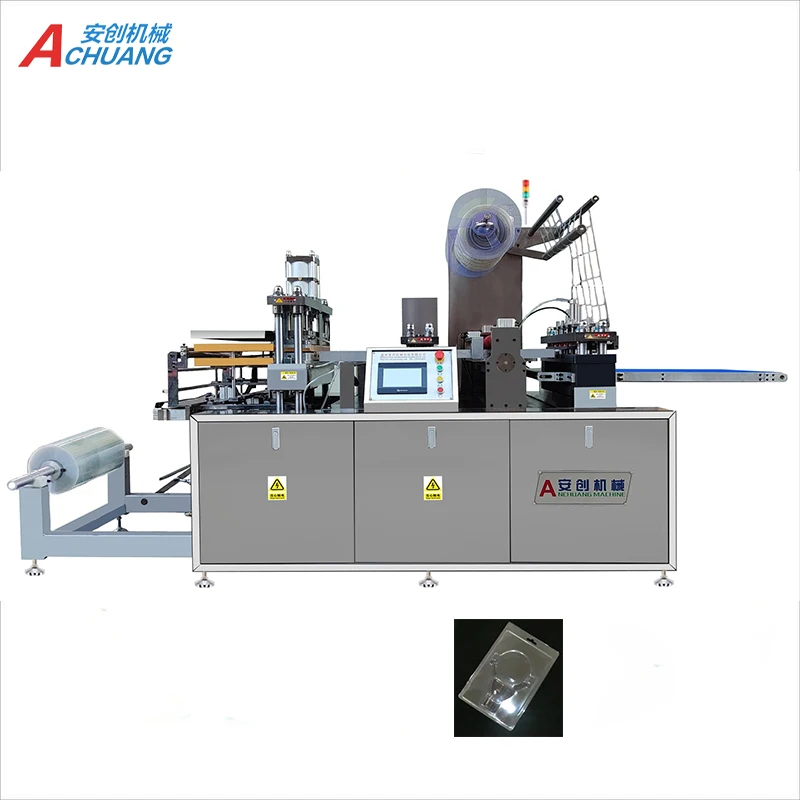Small Plastic Sheet Vacuum Forming Machine