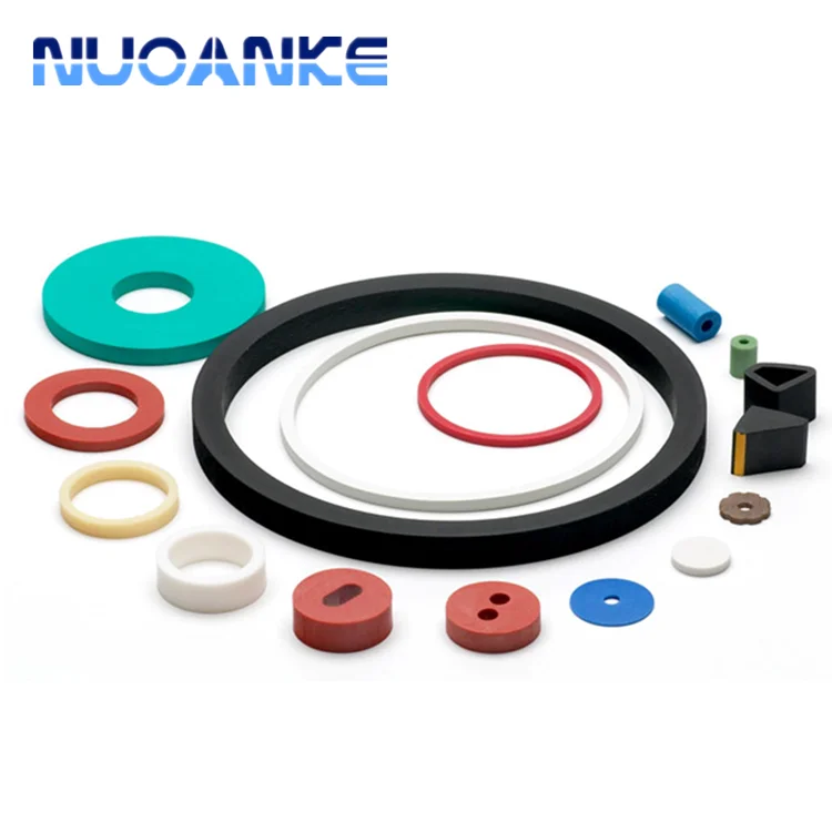 High Quantity NBR FKM EPDM Flat Rubber Washer Silicone O Ring Sealing Gasket Rubber Square Ring