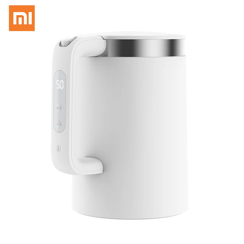 Оригинальный термостатический Электрический чайник Xiaomi Mijia Pro л, чайник для воды с постоянной температурой, умный чайник Mi