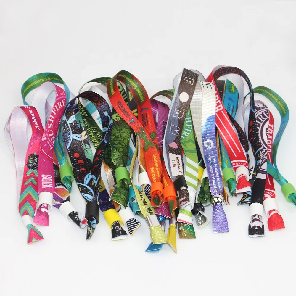 Promotional Unique Design Cloth Bracelets with Adjustable Bead