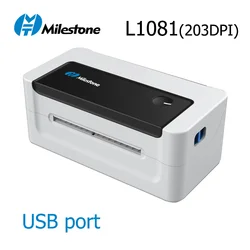 Milestone 150mm/s FBA Waybill Printer EM/ODM 4 Inch Shipping Label Thermal Printer 4x6 Label Printer