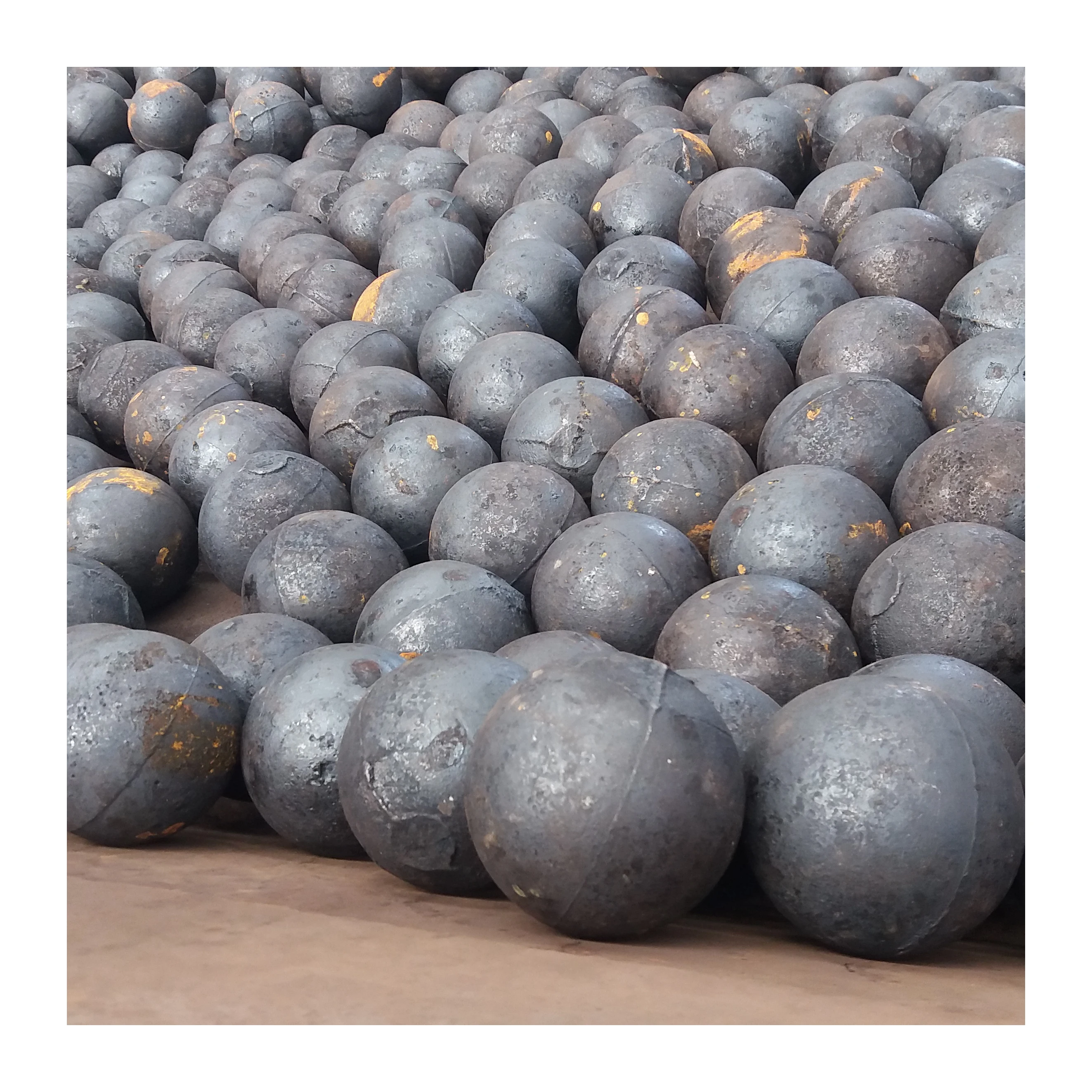 High hardness no breakage and wear resistance cast high chrome grinding balls